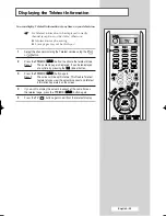 Preview for 53 page of Samsung SP-54T8HE Owner'S Instructions Manual