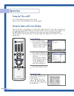 Предварительный просмотр 26 страницы Samsung SP-61L3HR Instruction Manual