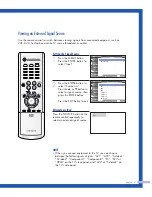 Предварительный просмотр 41 страницы Samsung SP-61L3HR Instruction Manual