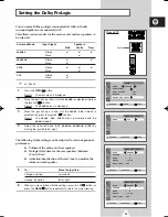 Preview for 29 page of Samsung SP-65W3HF Owner'S Instructions Manual