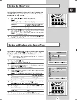 Preview for 31 page of Samsung SP-65W3HF Owner'S Instructions Manual