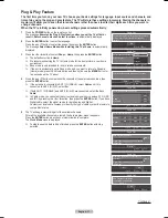 Предварительный просмотр 17 страницы Samsung SP-72K8UH Owner'S Instructions Manual