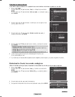 Предварительный просмотр 141 страницы Samsung SP-72K8UH Owner'S Instructions Manual