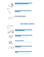 Preview for 3 page of Samsung SP-D400 Owner'S Instructions Manual