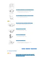 Preview for 4 page of Samsung SP-D400 Owner'S Instructions Manual