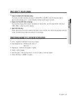 Предварительный просмотр 9 страницы Samsung SP-D400 User Manual