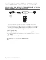 Предварительный просмотр 20 страницы Samsung SP-D400 User Manual