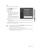 Предварительный просмотр 47 страницы Samsung SP-D400 User Manual