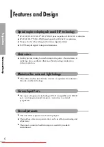 Preview for 4 page of Samsung SP-H700 Owners Instrucitons