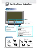 Preview for 6 page of Samsung SP-P4251 Owner'S Instructions Manual