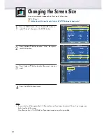 Preview for 44 page of Samsung SP-P4251 Owner'S Instructions Manual