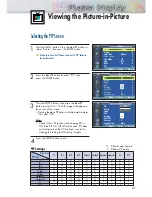 Preview for 47 page of Samsung SP-P4251 Owner'S Instructions Manual