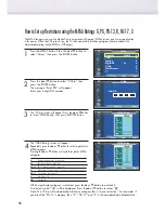 Preview for 96 page of Samsung SP-P4251 Owner'S Instructions Manual