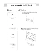 Preview for 108 page of Samsung SP-P4251 Owner'S Instructions Manual