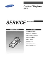 Samsung SP-R6100 Service Manual preview