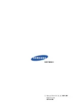 Preview for 73 page of Samsung SP403JHPX Service Manual