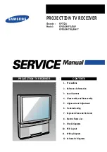 Samsung SP434JMFX/SAP Service Manual предпросмотр