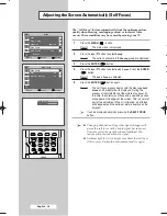 Preview for 18 page of Samsung SP43Q5 Owner'S Instructions Manual