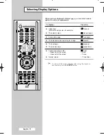 Предварительный просмотр 72 страницы Samsung SP43Q5 Owner'S Instructions Manual