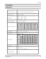 Preview for 3 page of Samsung SP54R1HL1X/SHI Service Manual