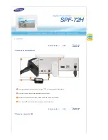 Preview for 12 page of Samsung SPF-72H (Spanish) Manual Del Usuario