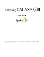 Preview for 1 page of Samsung SPH-L710MBBSPR User Manual
