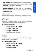 Preview for 75 page of Samsung SPH-m210 Series User Manual