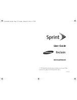 Samsung SPH-M560 User Manual preview