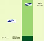 Samsung SPH-N350 User Manual preview