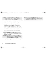 Preview for 8 page of Samsung SPRINT AIRAVE Important Information Manual