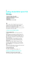 Preview for 6 page of Samsung sprint SPH-A680 Manual