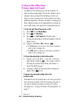 Предварительный просмотр 30 страницы Samsung Sprint SPH-N200 User Manual