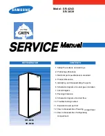 Samsung SR-38 Series Service Manual preview