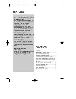 Предварительный просмотр 2 страницы Samsung SR-61 Series Owner'S Instructions Manual