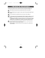 Preview for 6 page of Samsung SR-61 Series Owner'S Instructions Manual