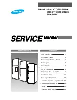 Samsung SR-61KTC Service Manual preview