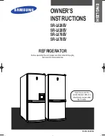 Preview for 1 page of Samsung SR-L626EV Owner'S Instructions Manual