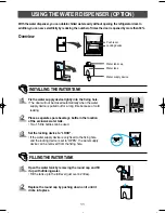 Preview for 12 page of Samsung SR-S36NMBS Owner'S Instructions Manual