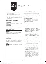 Preview for 3 page of Samsung SR1AM70 Series Quick Reference Manual