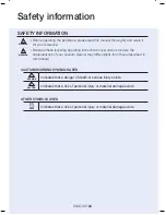 Preview for 3 page of Samsung SR20H9050U User Manual