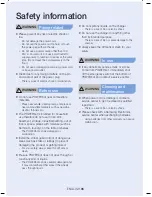 Preview for 6 page of Samsung SR20H9050U User Manual