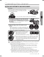 Preview for 21 page of Samsung SR8825 User Manual