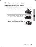 Предварительный просмотр 35 страницы Samsung SR8825 User Manual