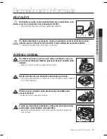 Preview for 107 page of Samsung SR8855 Instrukcja Obs?Ugi