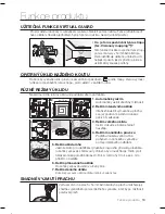 Preview for 109 page of Samsung SR8855 Instrukcja Obs?Ugi