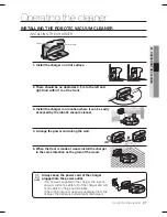 Предварительный просмотр 21 страницы Samsung SR8875 User Manual