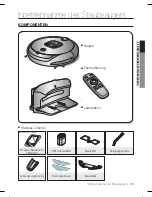 Предварительный просмотр 63 страницы Samsung SR8895 User Manual