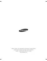 Предварительный просмотр 96 страницы Samsung SR8895 User Manual