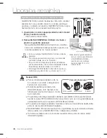 Предварительный просмотр 170 страницы Samsung SR8895 User Manual