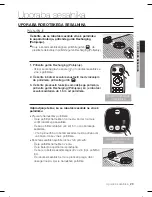 Предварительный просмотр 173 страницы Samsung SR8895 User Manual